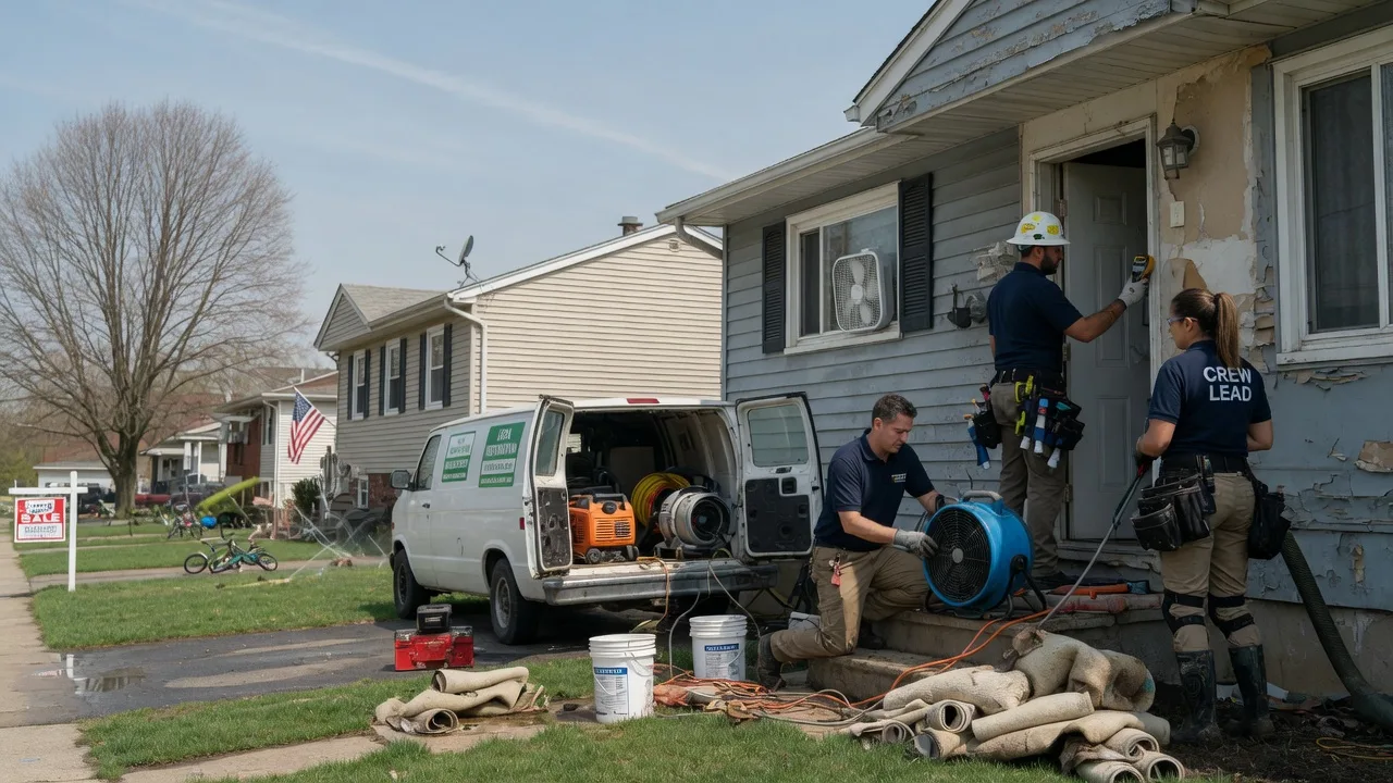 Flood Cleanup in Fort Hill, PA near me